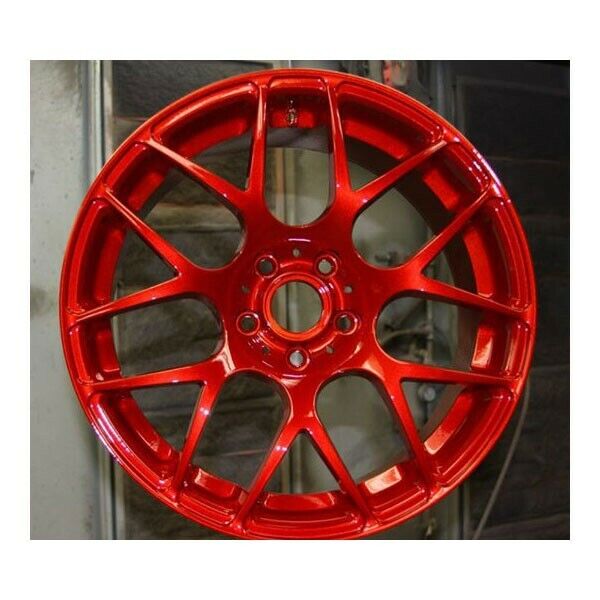 Eastwood Powder Coating Powder Transluscent Metallic Red - Image 3