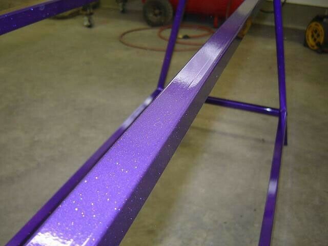 Eastwood Powder Coating Powder Metallic Purple - Image 3