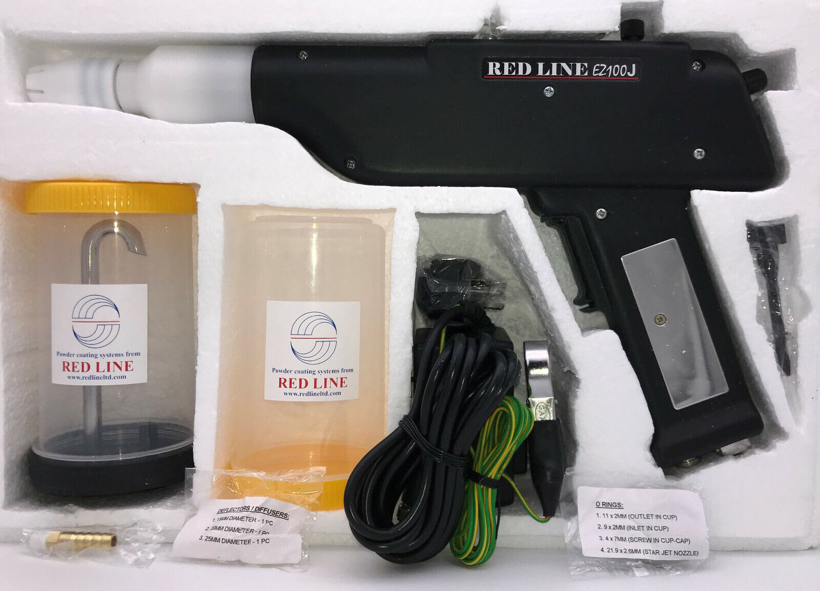 PPC Professional Redline Powder Coating Gun  240volt  EZ100
