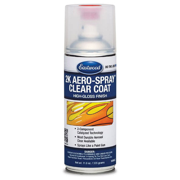 Eastwood 2K Aero-Spray Clear Coat High-Gloss - Aerosol