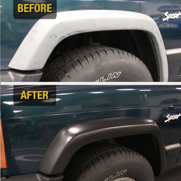 Eastwood Plastic Resurfacer Matte Black Aerosol - Image 4