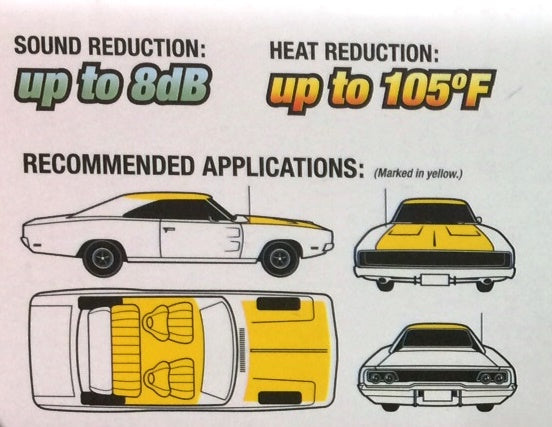 Eastwood X-MAT Under hood and Head liner - Image 4