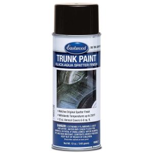 Eastwood Trunk Paint Black/Aqua Spatter Finish - Image 2